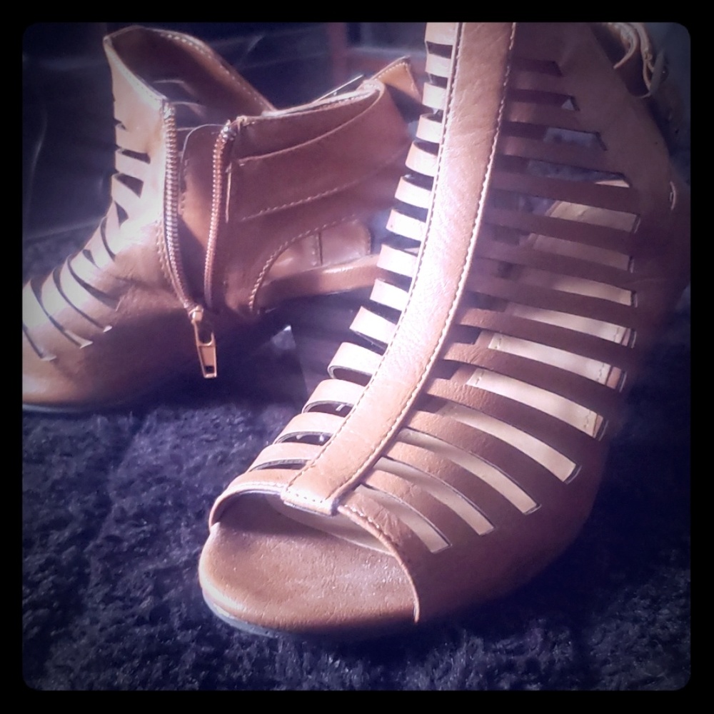 Caged heels